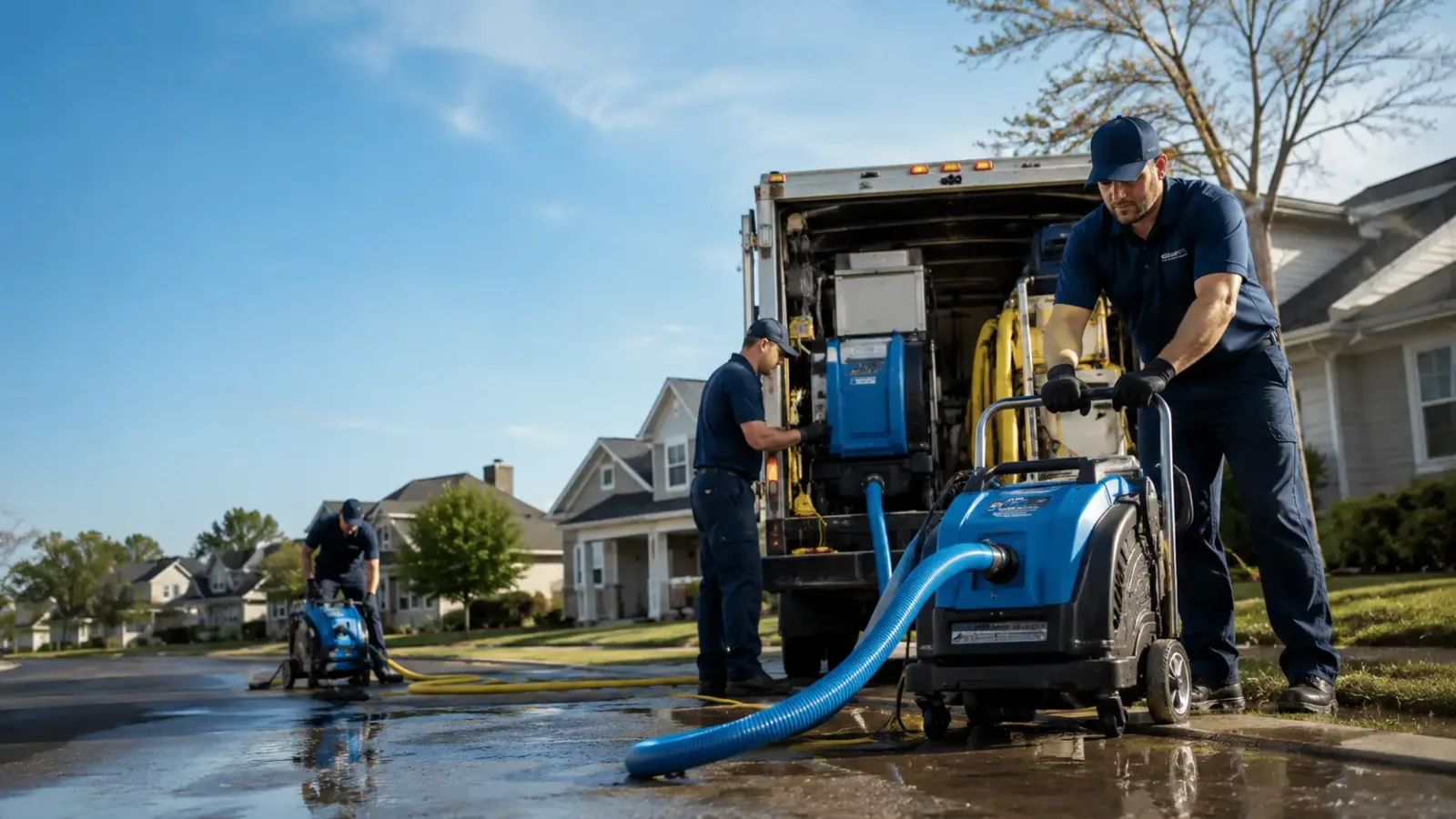Flood Damage Cleanup in Earth, TX